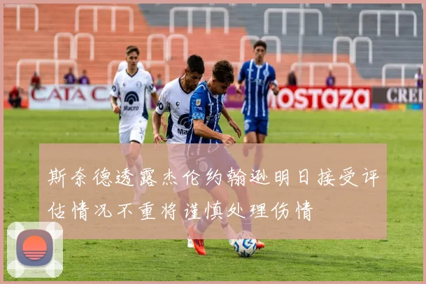 斯奈德透露杰伦约翰逊明日接受评估情况不重将谨慎处理伤情